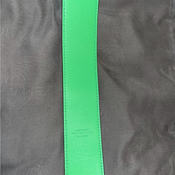 MCM Claus Reversible Belt | Summer Green Size 33 - Picture 3 of 5